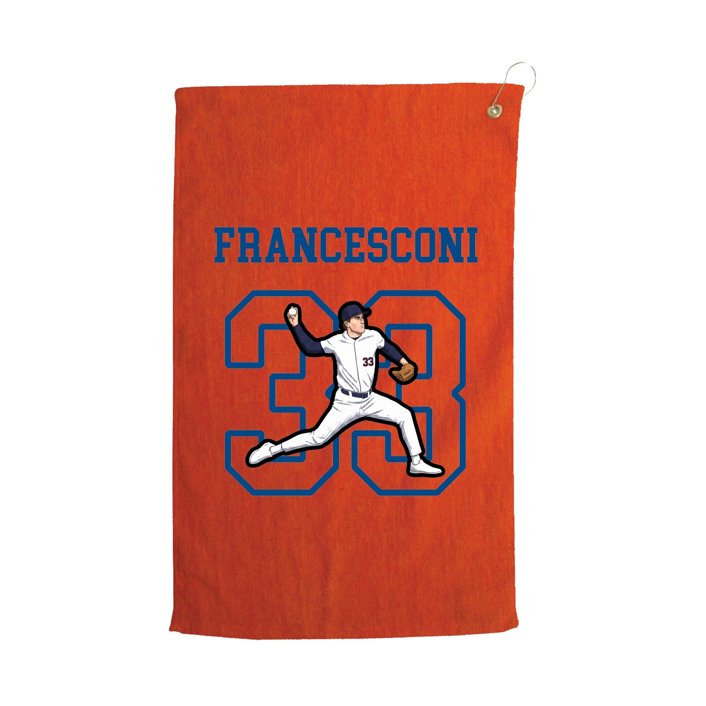 Golf Towel — Shirsey in Orange