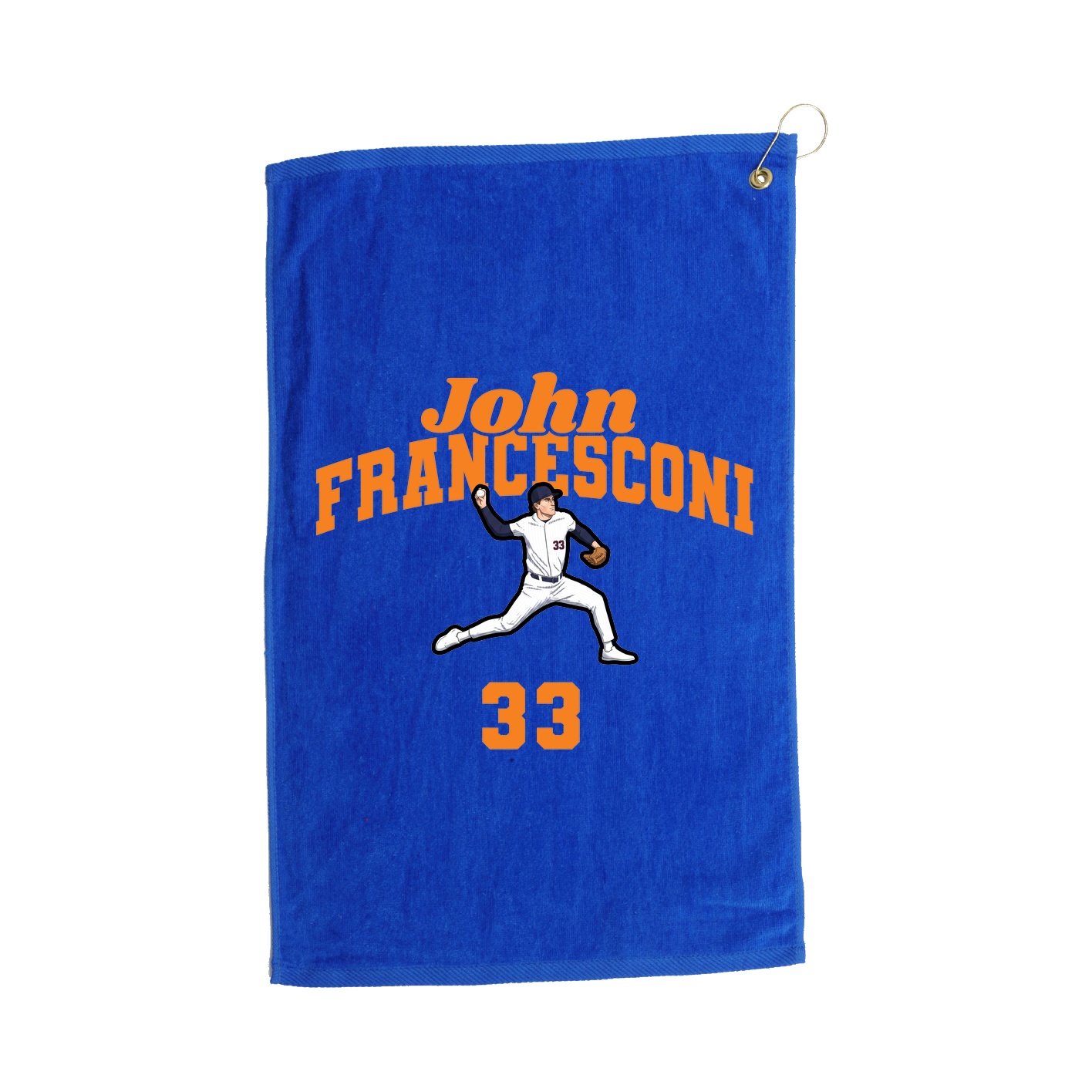 Golf Towel — Signature Arch in Royal
