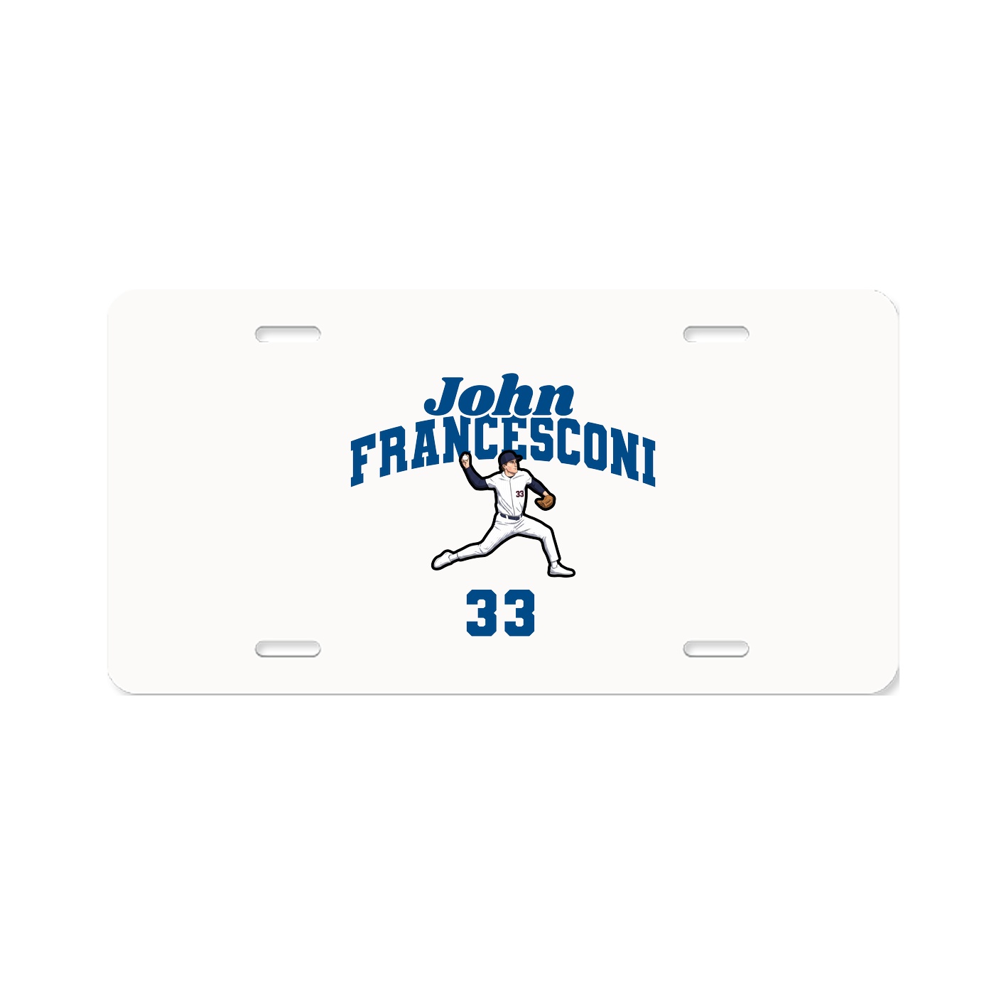 License Plate — Signature Arch in Classic