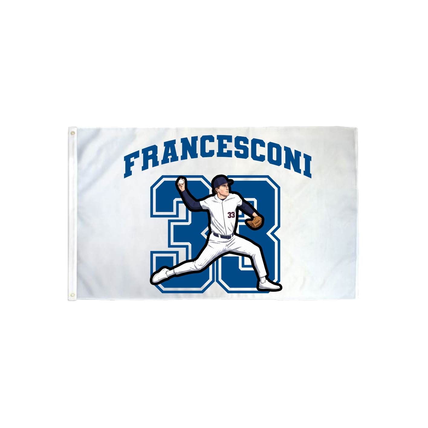 3x5 Flag — Number in Classic