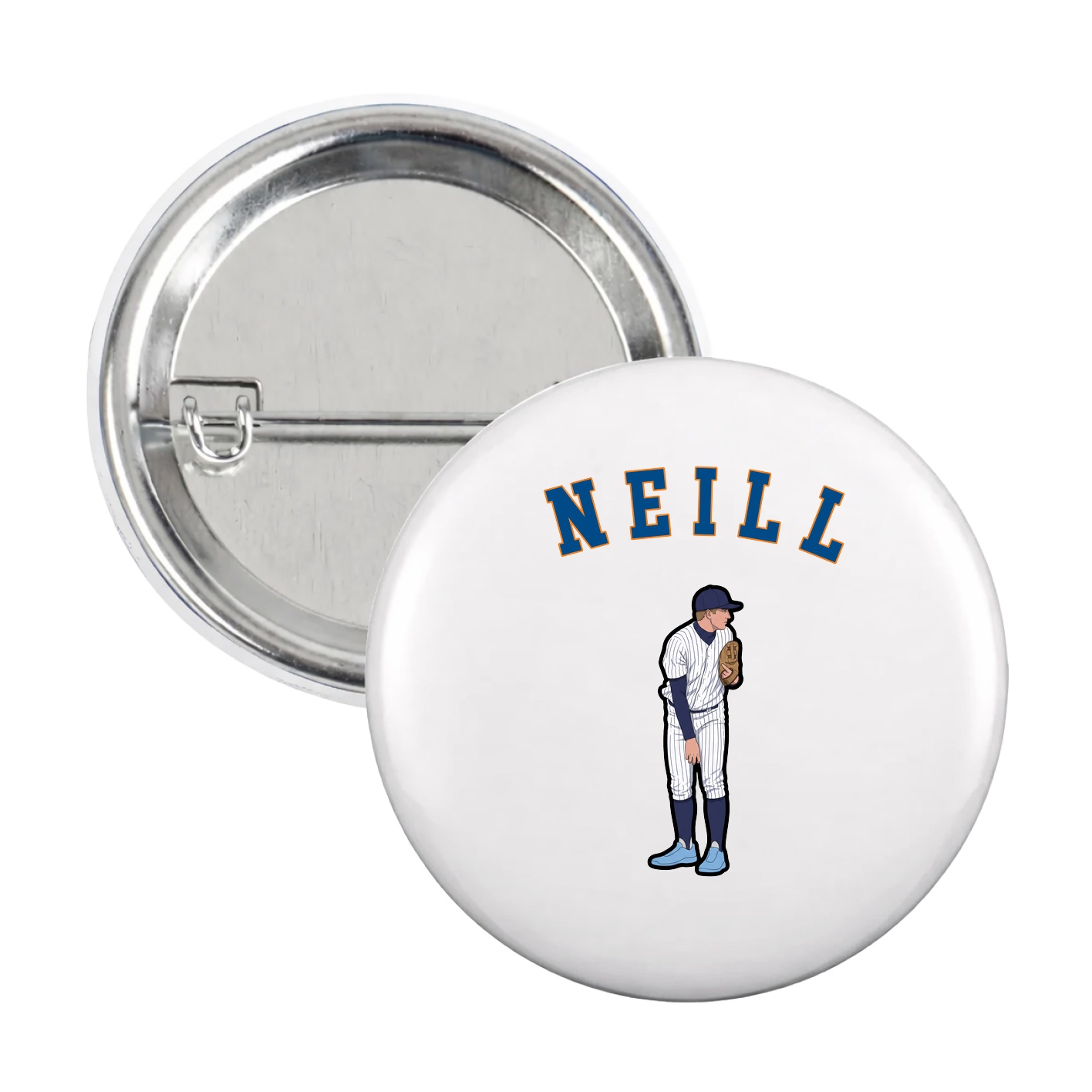 Game Day Button — Shirsey Arch in White