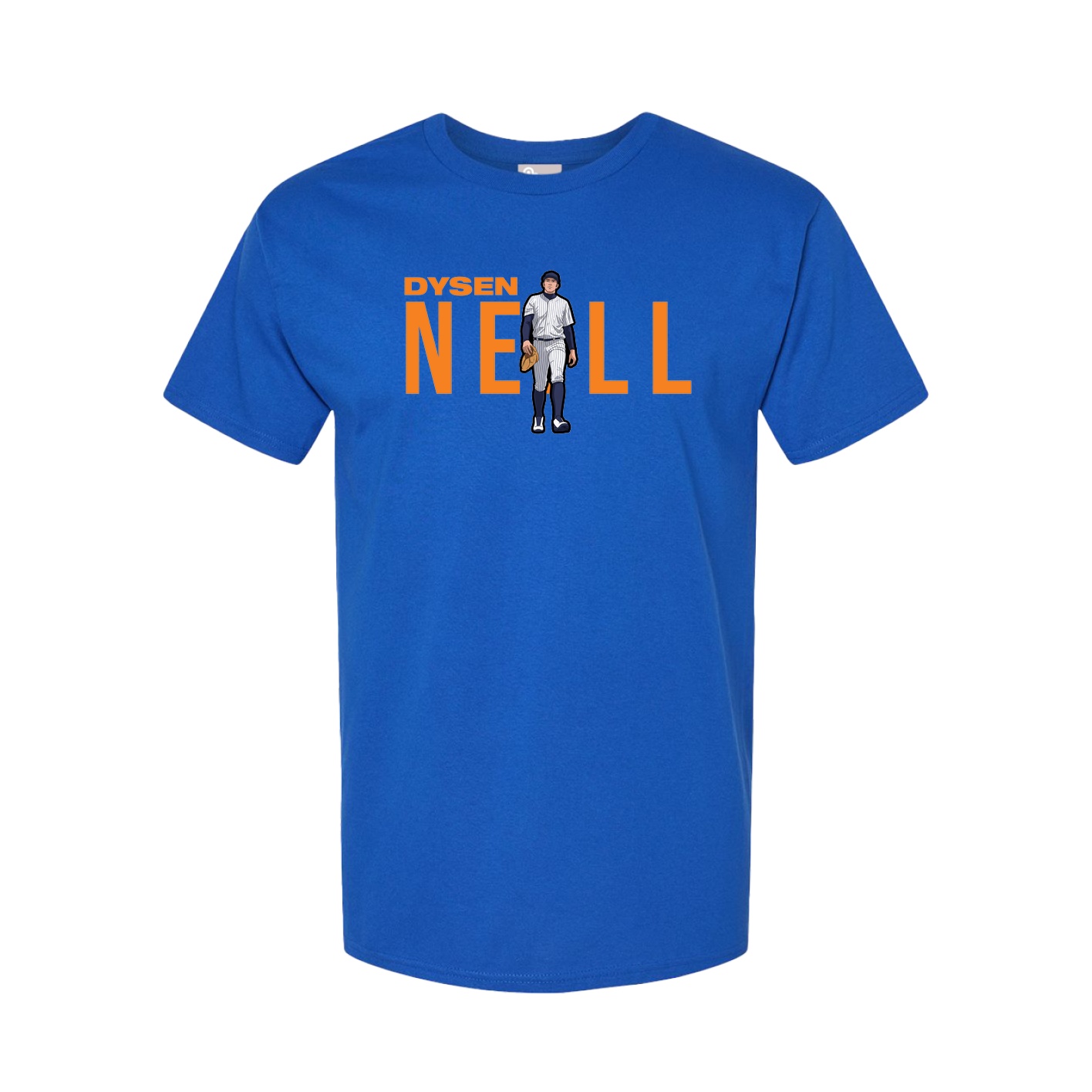 Youth Tee — Player Name in Royal