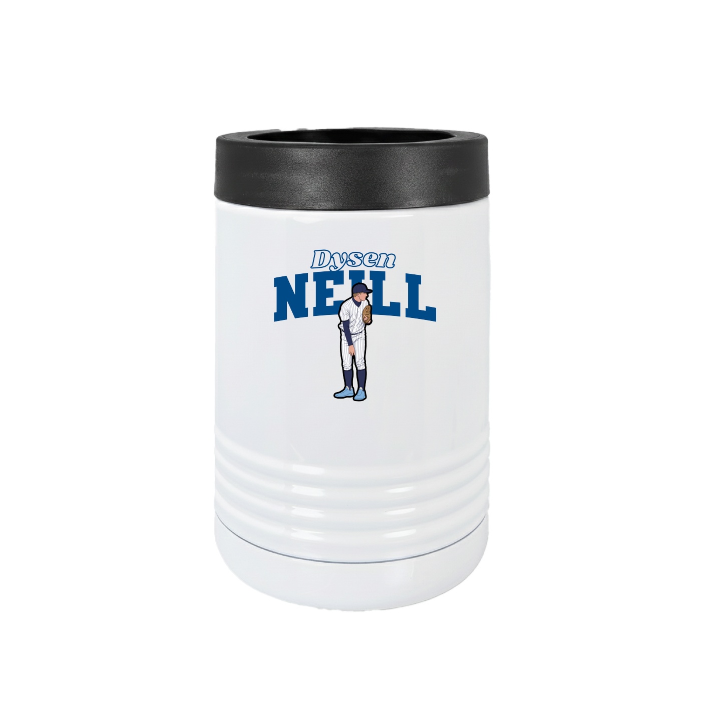 Beverage Holder — Name Arch in White
