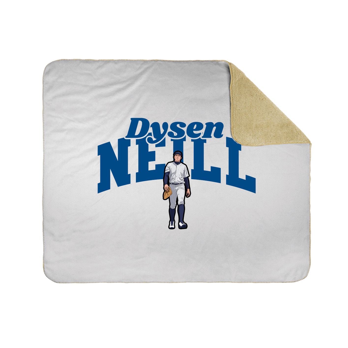 Throw Blanket — Signature Arch in White
