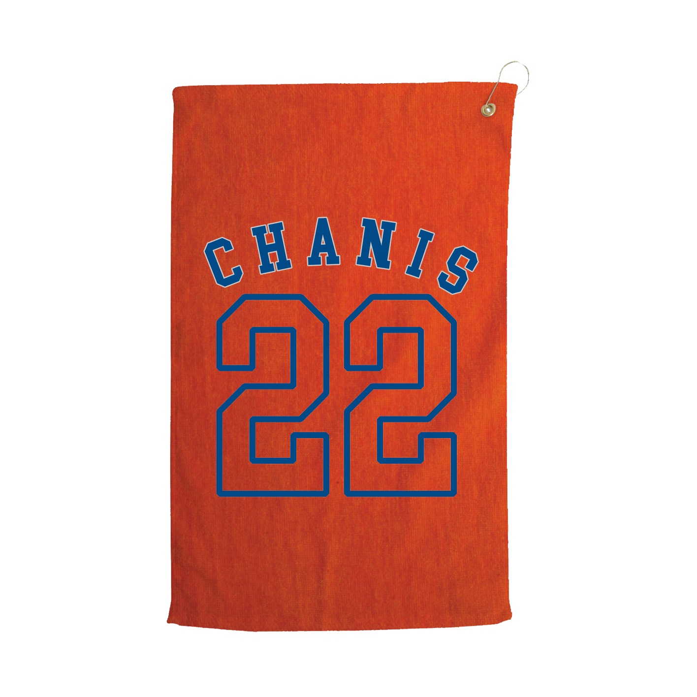 Golf Towel — Shirsey Arch in Orange