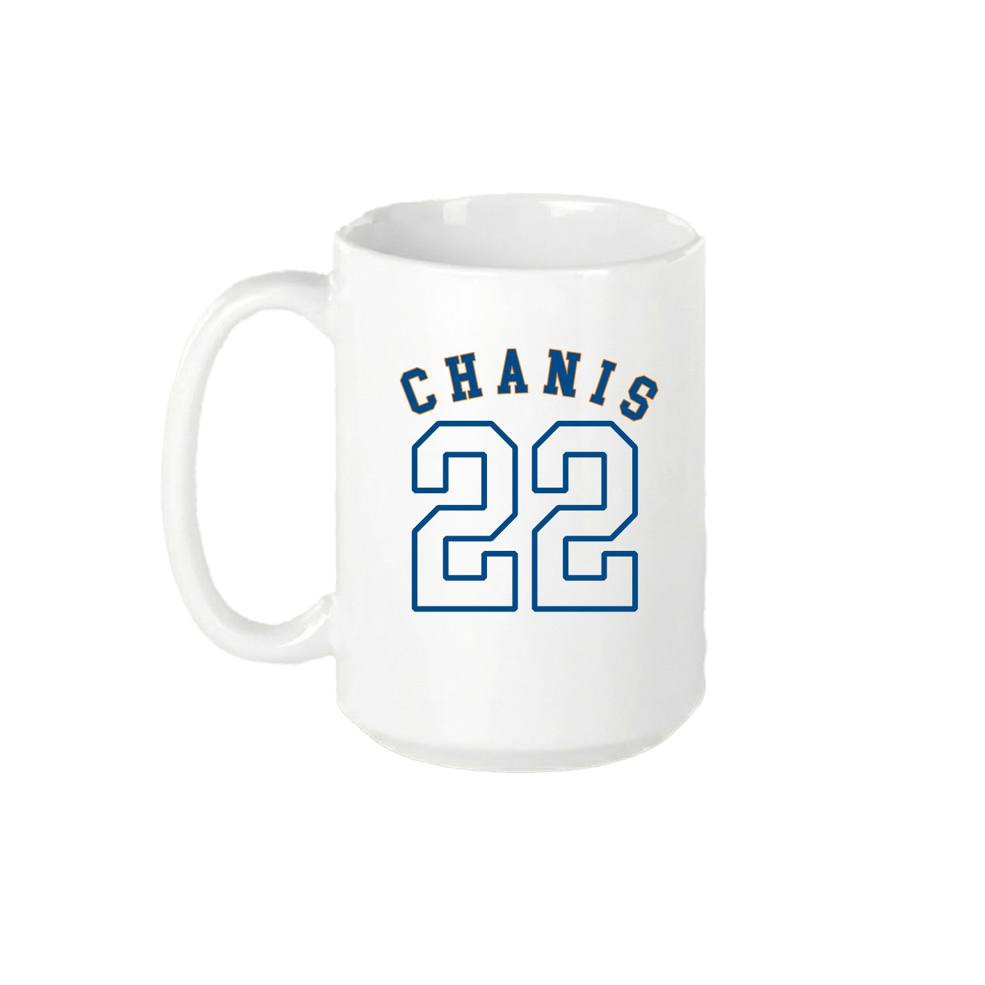 15oz Coffee Mug — Shirsey Arch in White