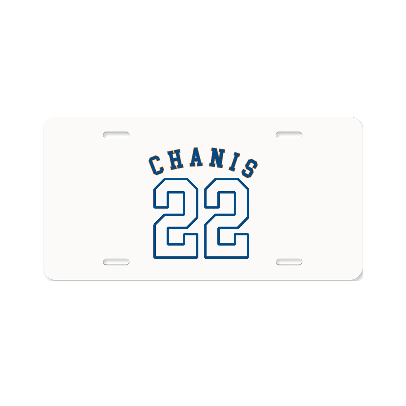 License Plate — Shirsey Arch in Classic