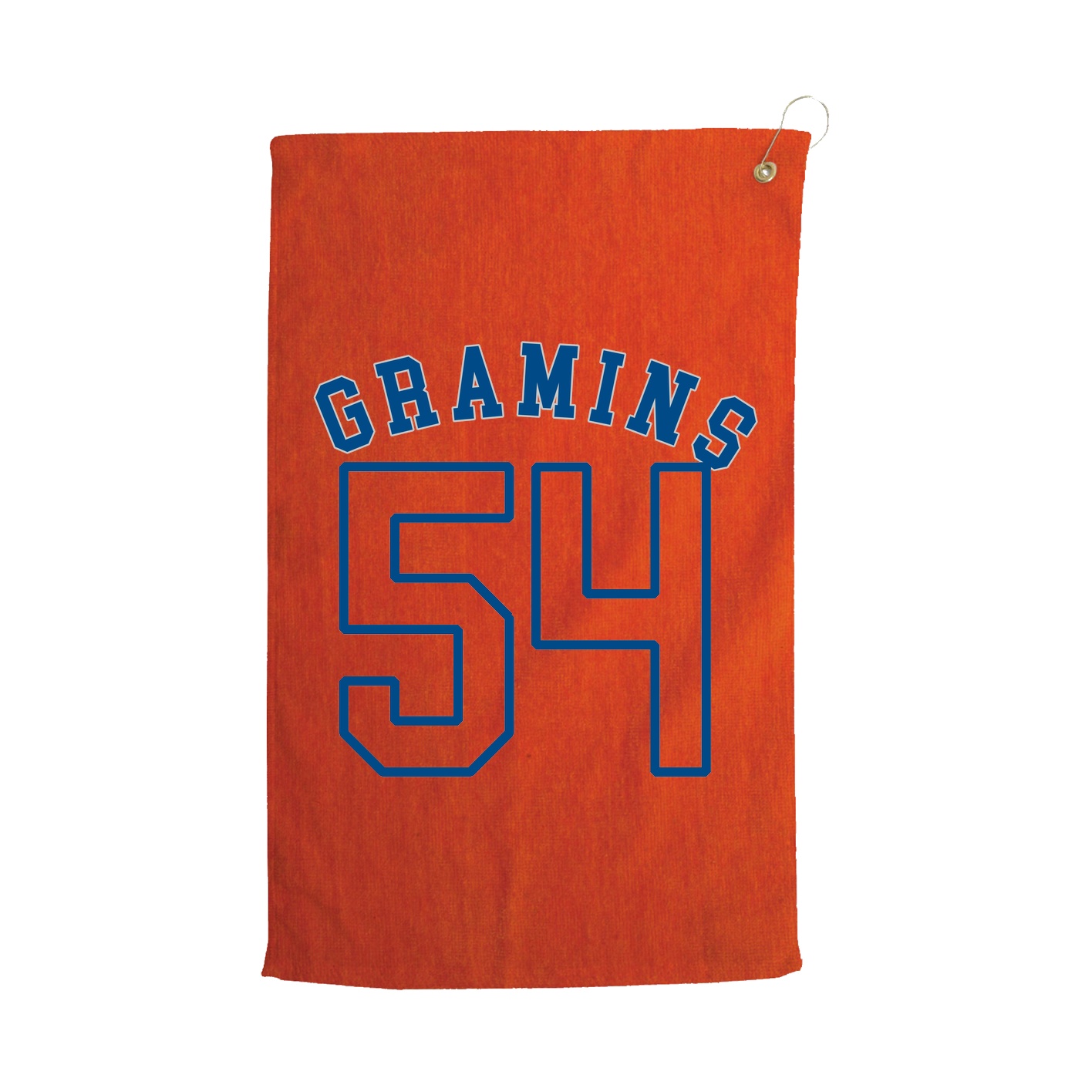 Golf Towel — Shirsey Arch in Orange