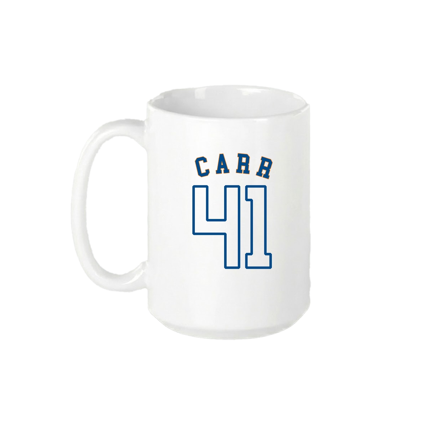 15oz Coffee Mug — Shirsey Arch in White