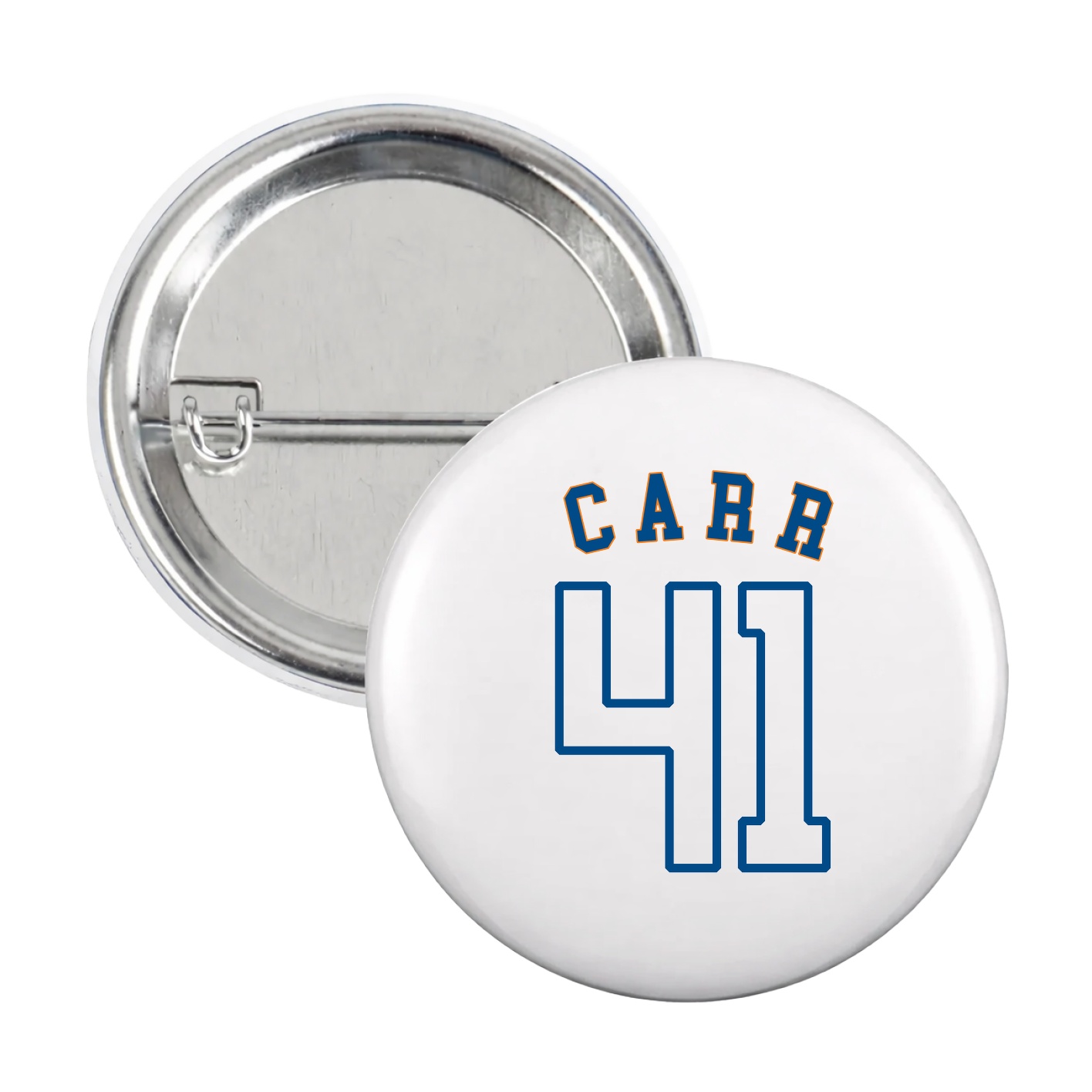 Game Day Button — Shirsey Arch in White