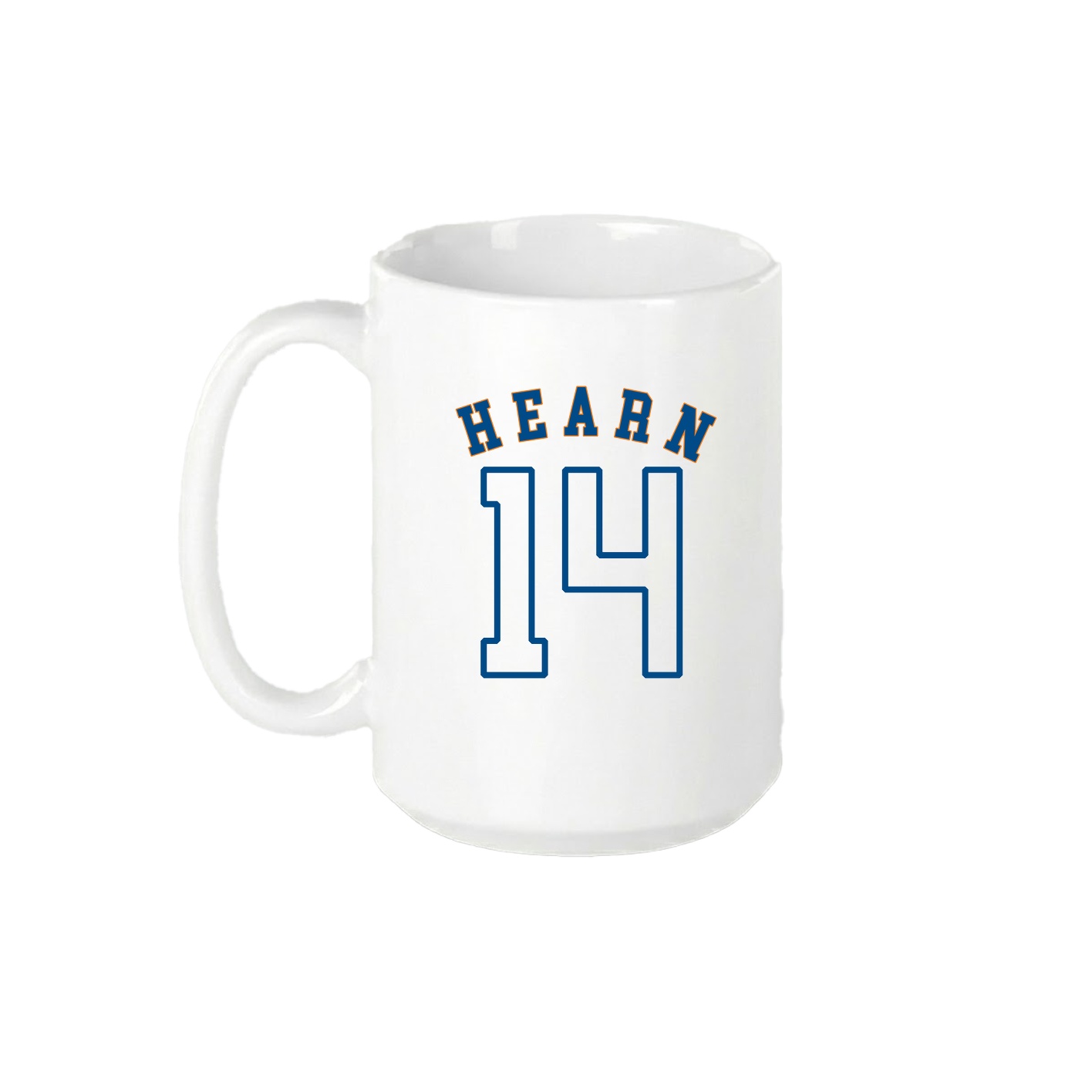 15oz Coffee Mug — Shirsey Arch in White