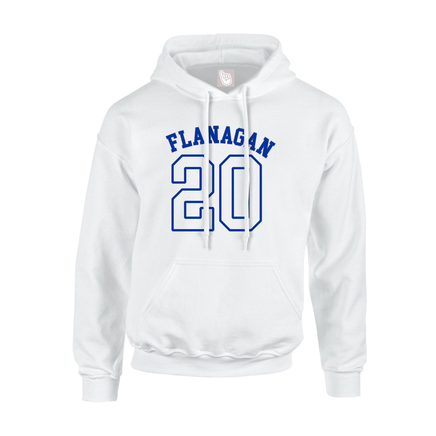 Hoodie — Shirsey Arch in White