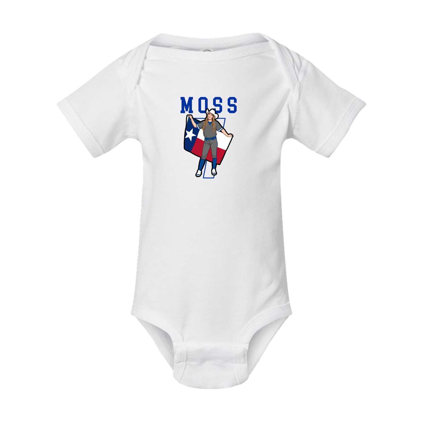 Baby Onesie — Shirsey in White
