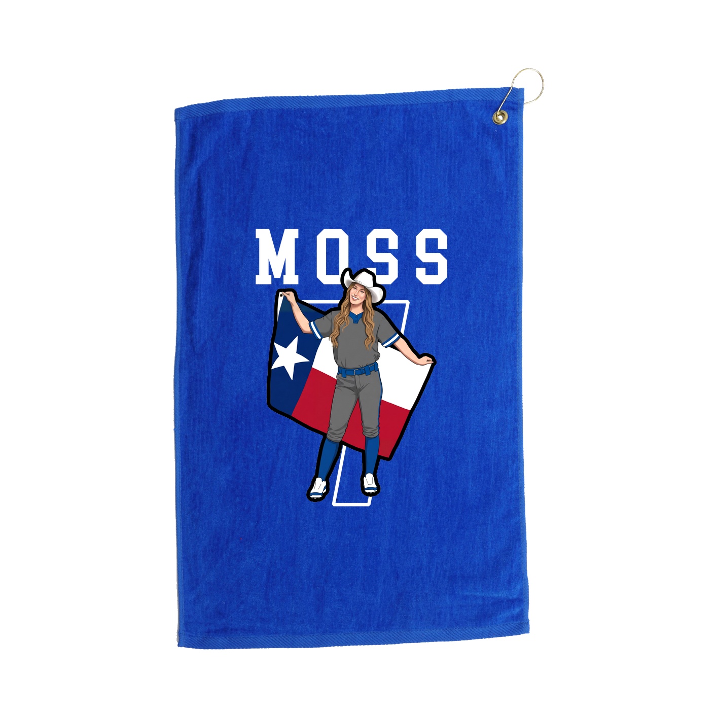 Golf Towel — Shirsey in Royal