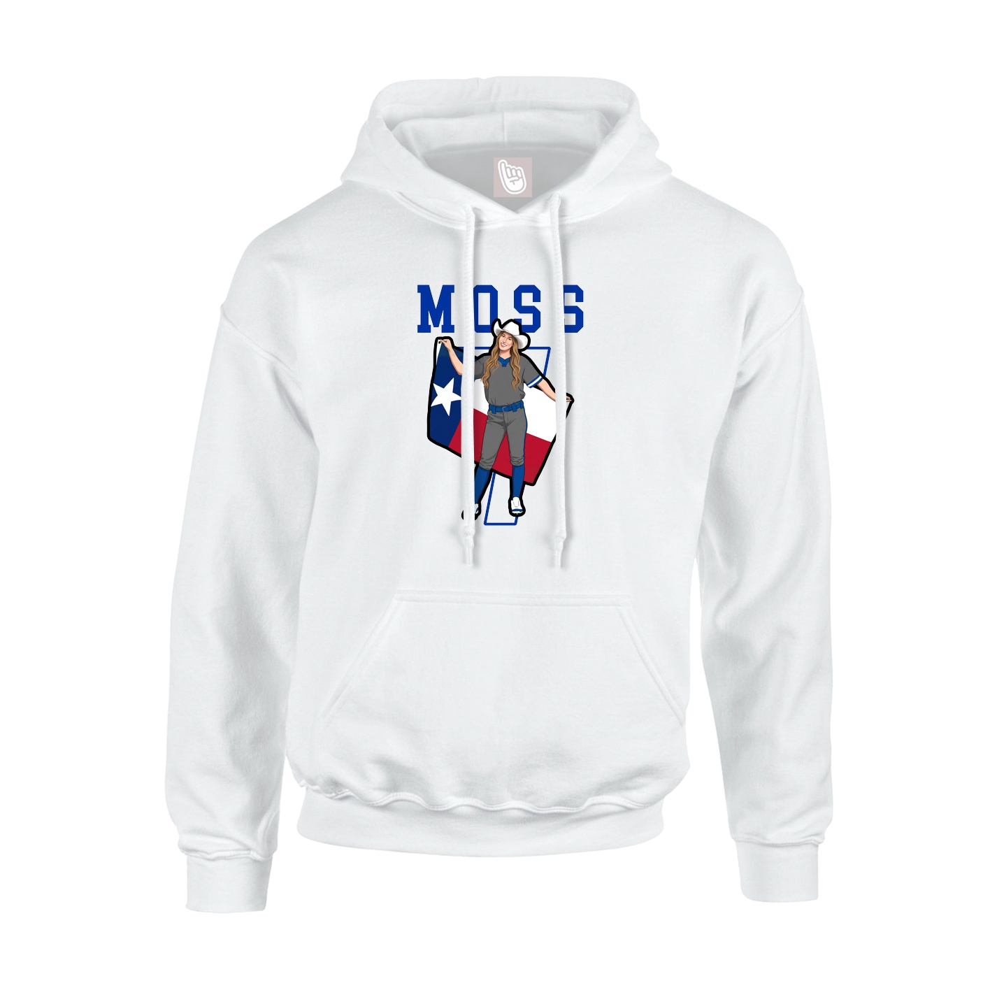 Youth Hoodie — Shirsey in White