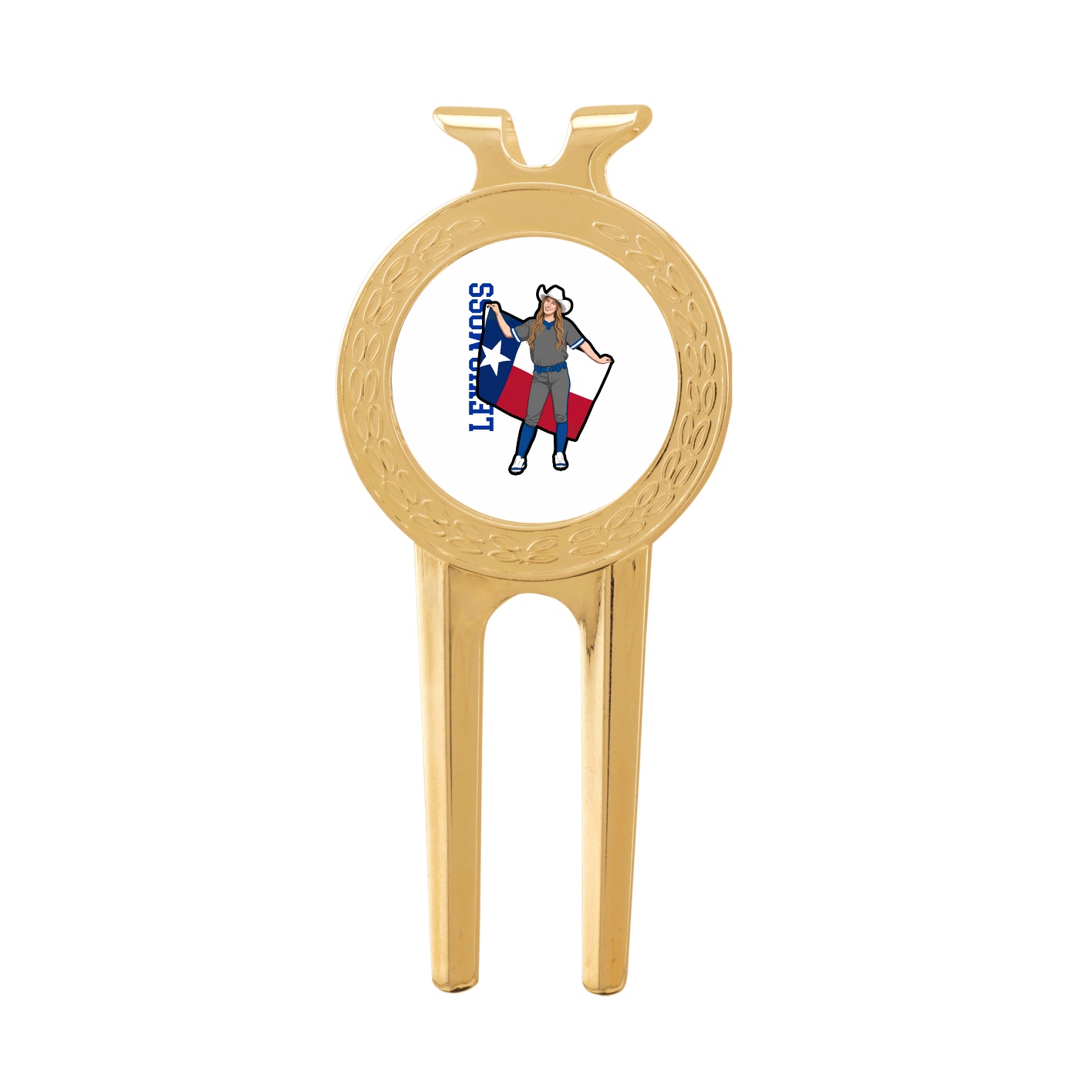 Divot Tool with Ball Marker — Name Vertical in Classic