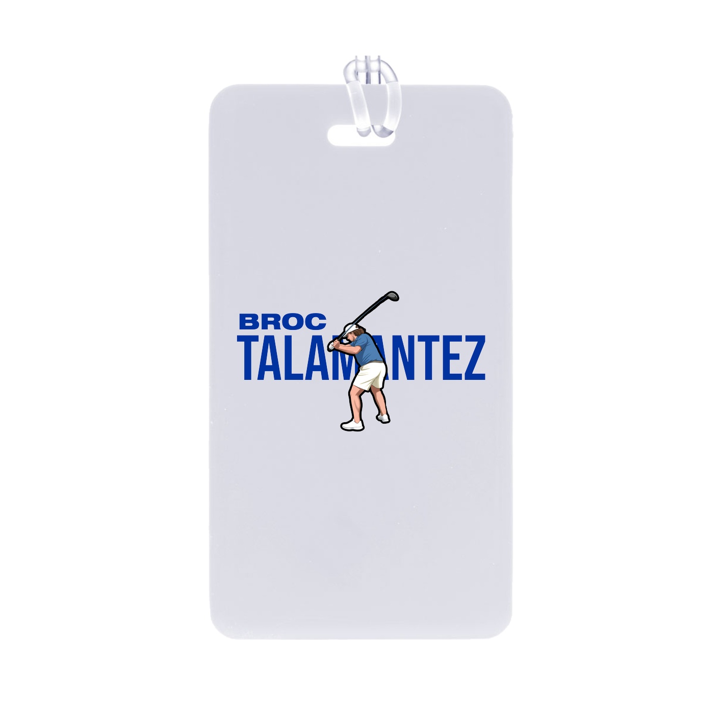 Bag Tag — Player Name in Classic