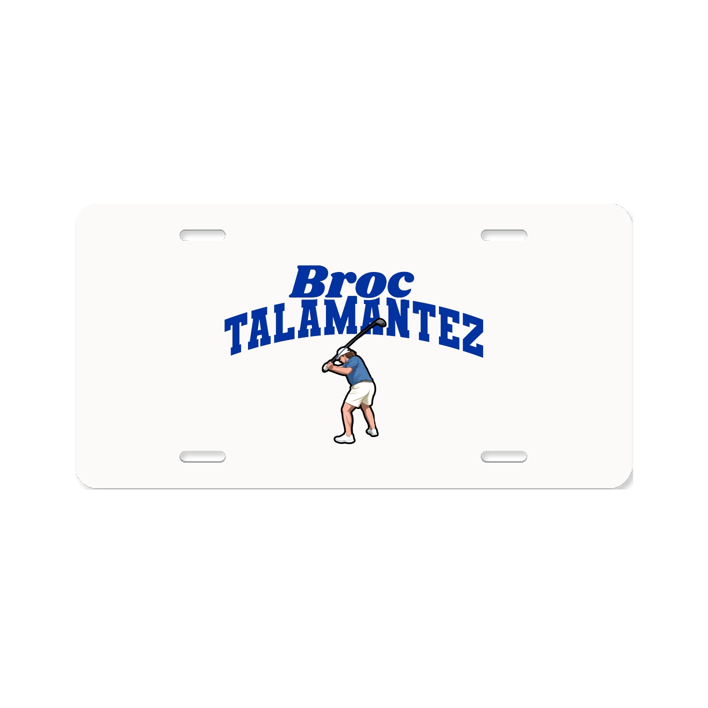 License Plate — Signature Arch in Classic