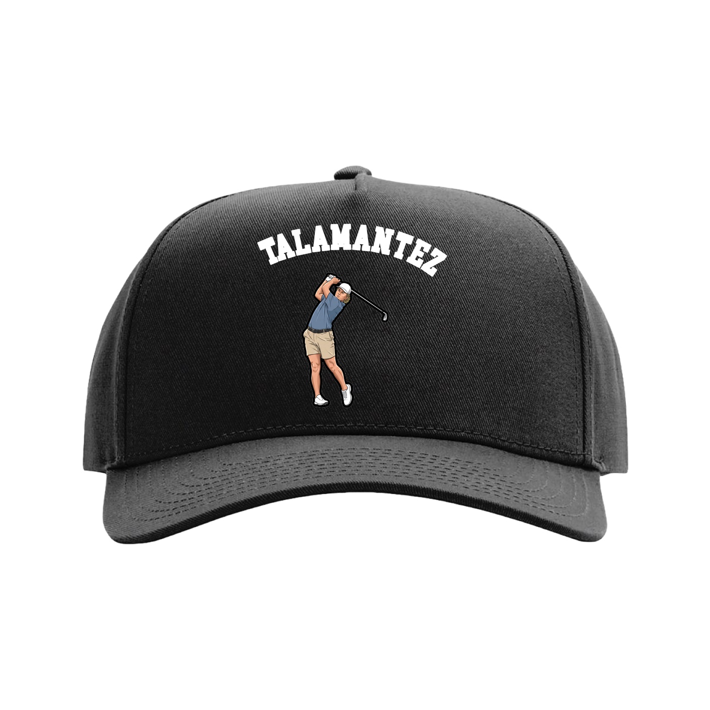 Full Fabric Five-Panel Champ Cap