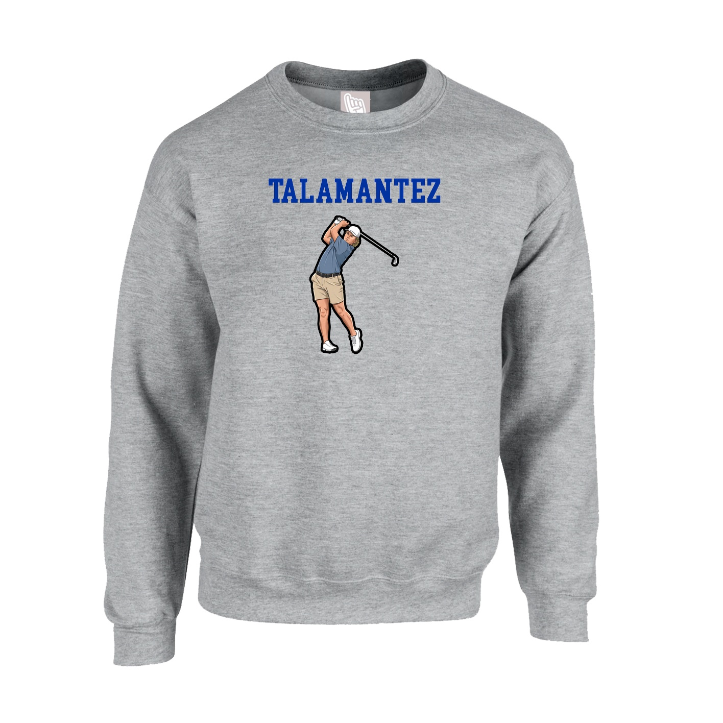 Fleece Crew — Shirsey in Grey