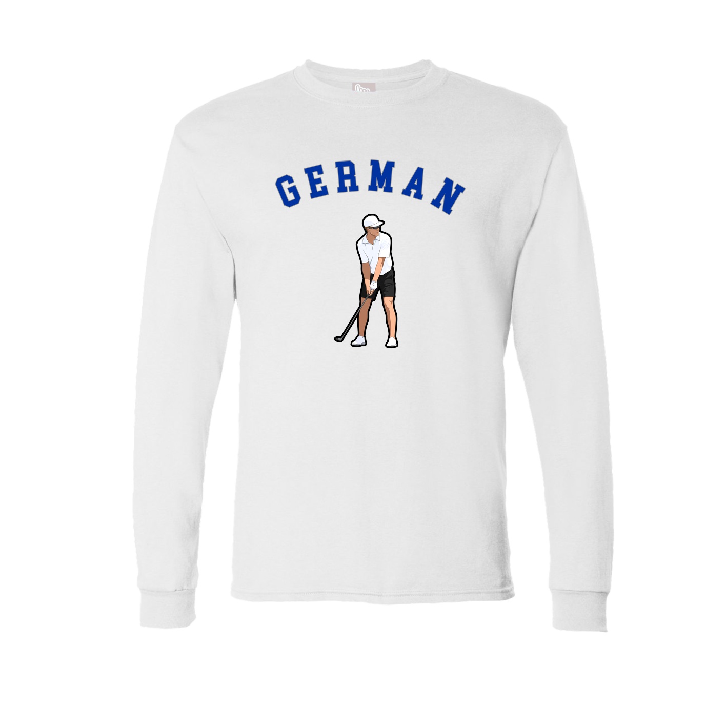 Long Sleeve Tee — Shirsey Arch in White