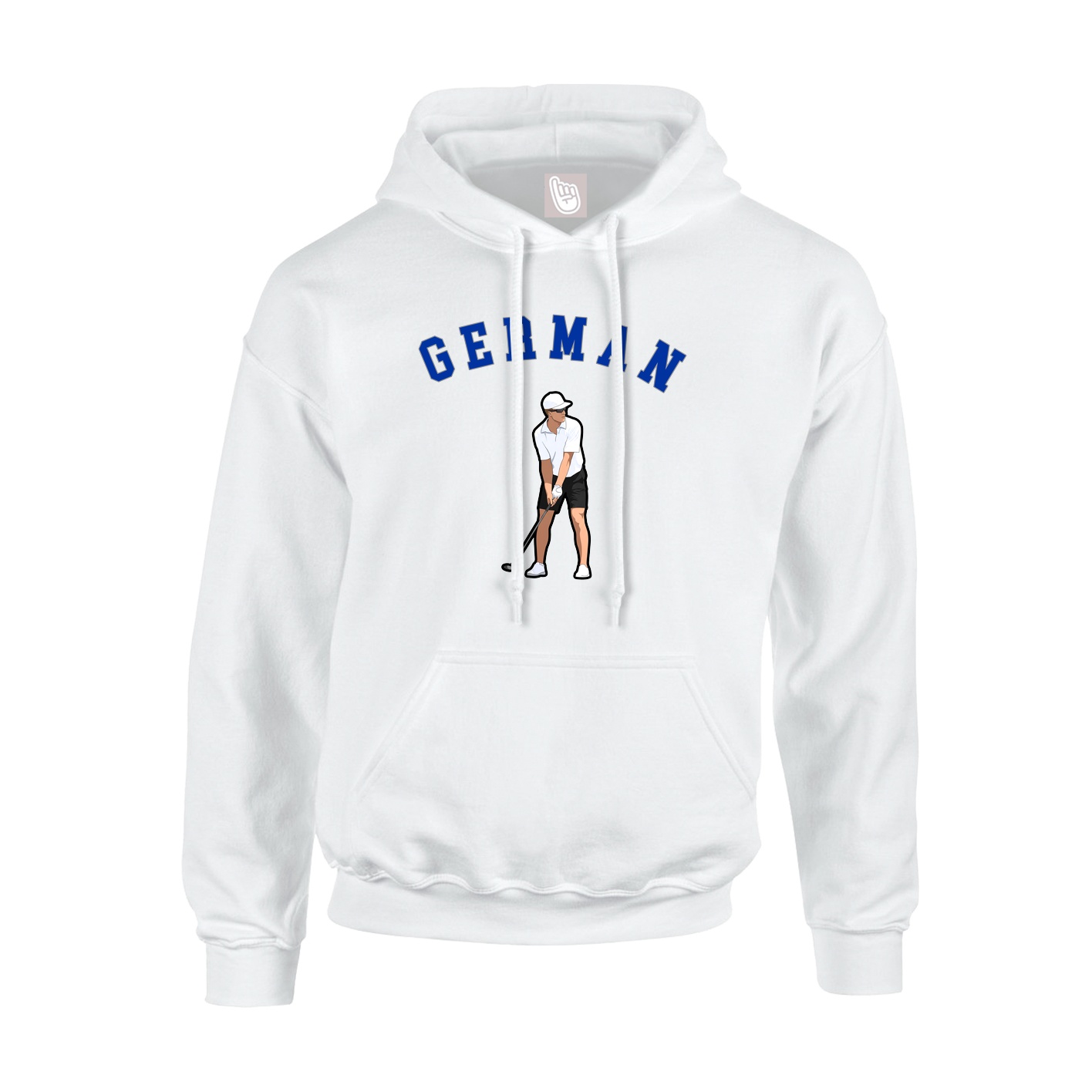 Hoodie — Shirsey Arch in White