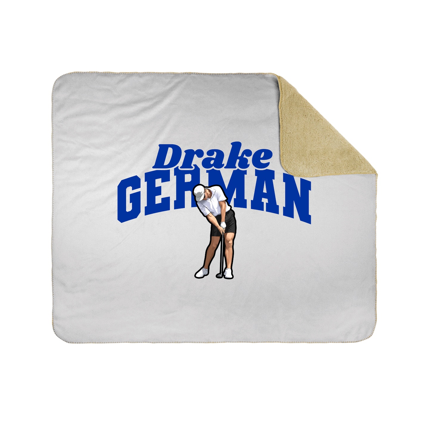 Throw Blanket — Signature Arch in White