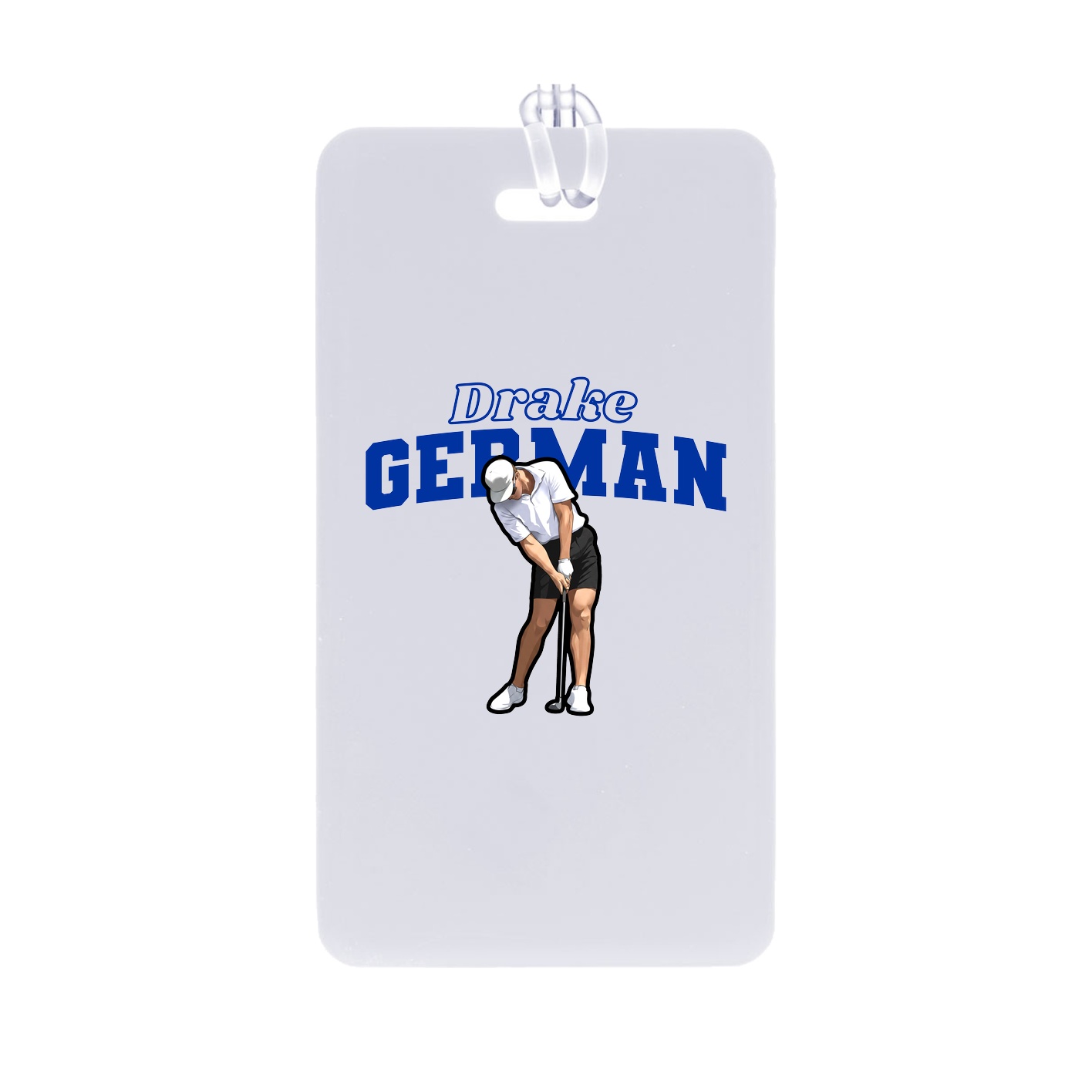 Bag Tag — Name Arch in Classic