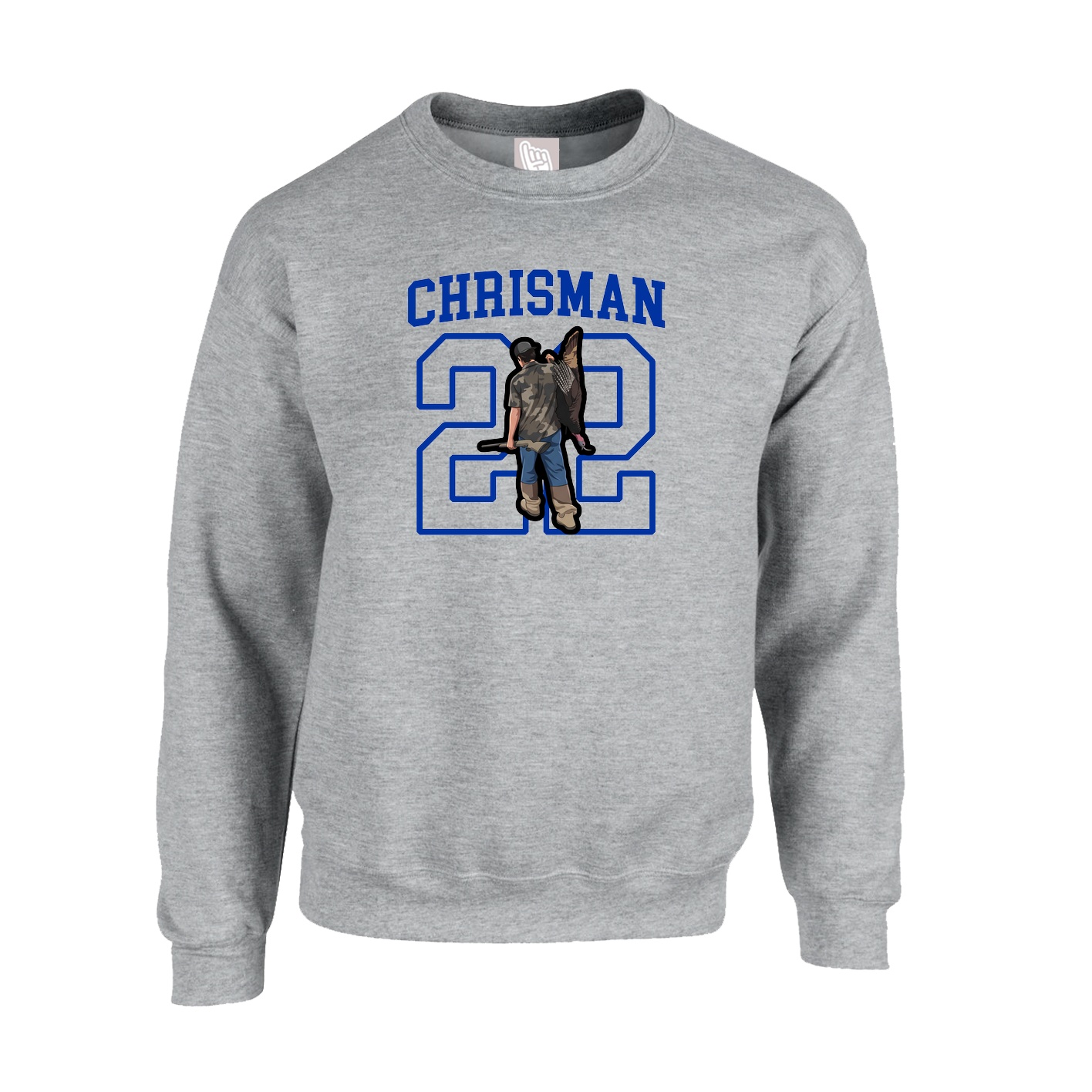 Fleece Crew — Shirsey in Grey