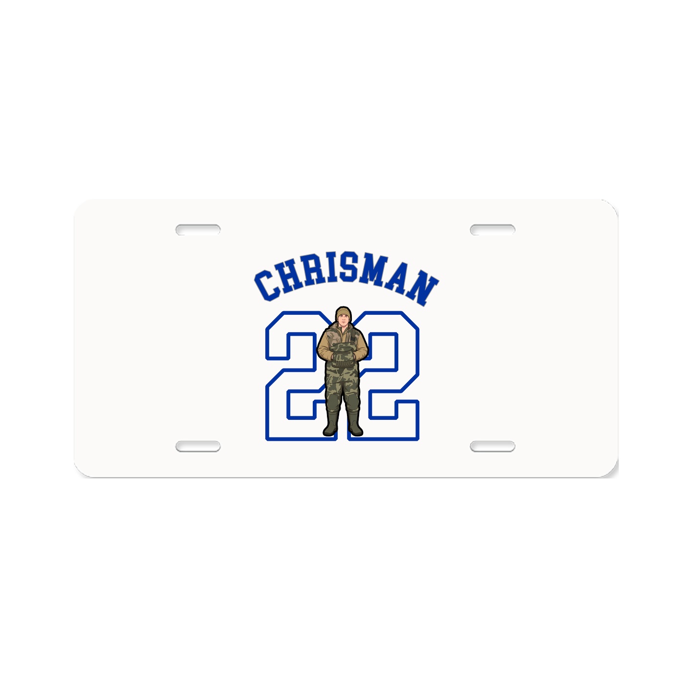 License Plate — Shirsey Arch in Classic