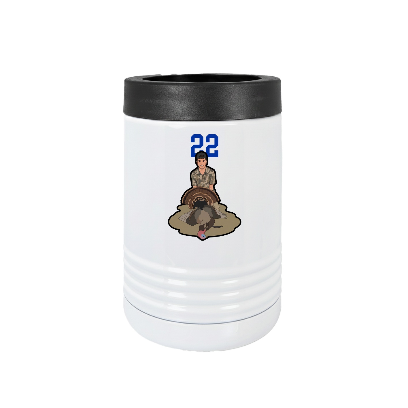 Beverage Holder — Number Top in White