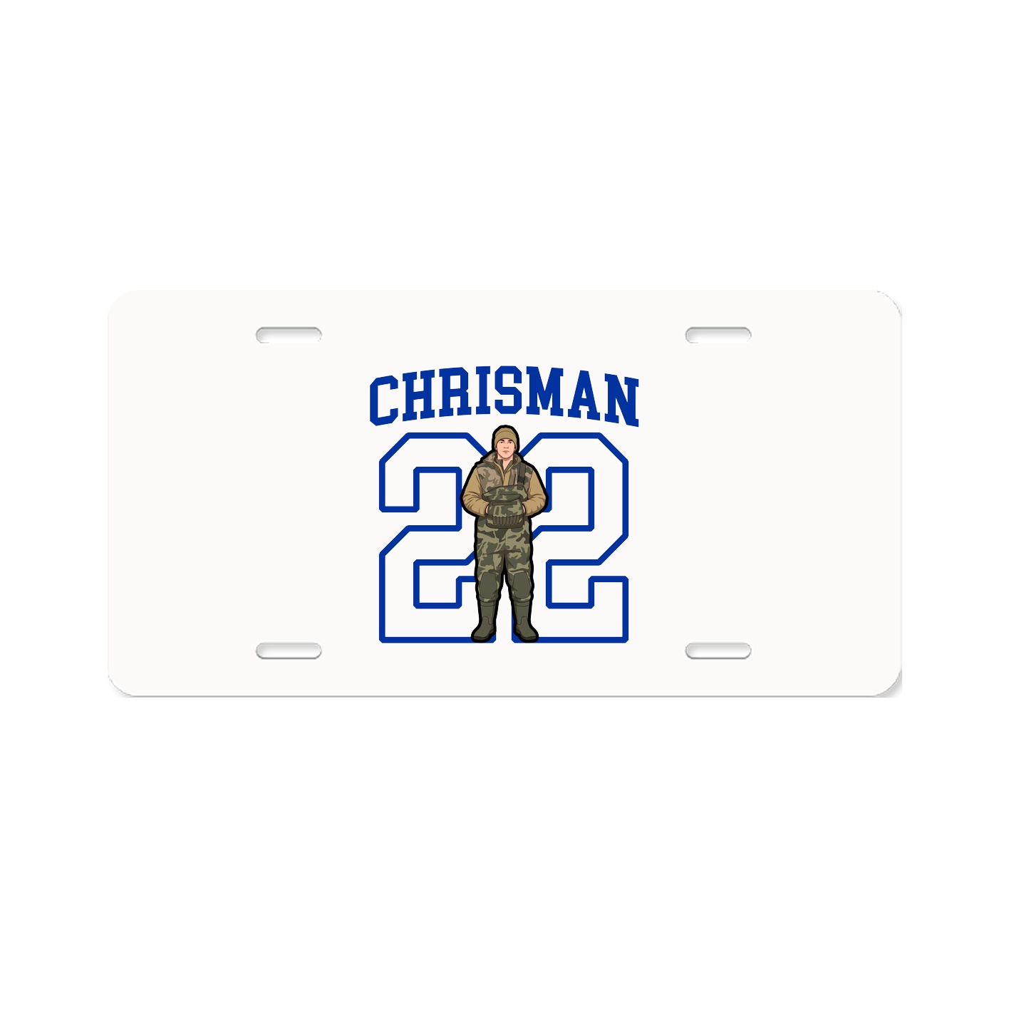 License Plate — Shirsey in Classic