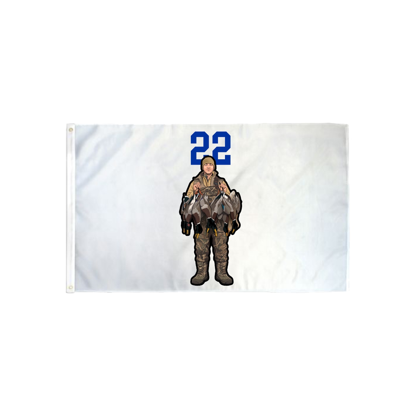 3x5 Flag — Number Top in Classic