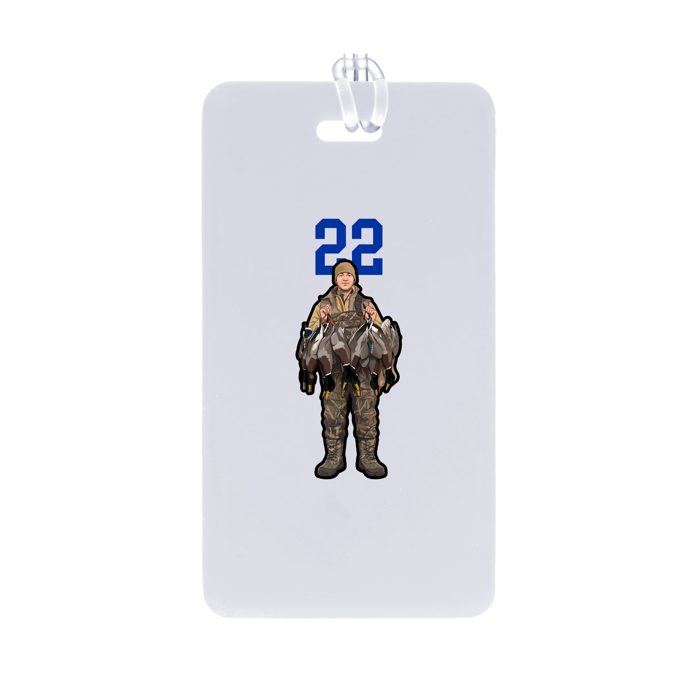 Bag Tag — Number Top in Classic