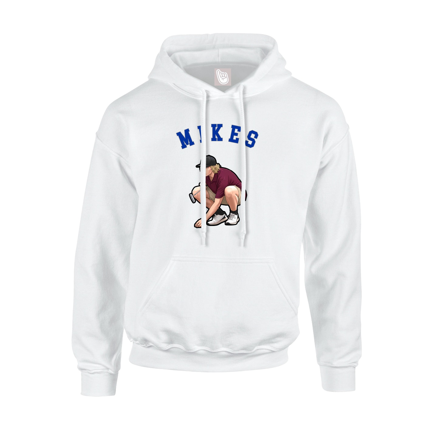 Youth Hoodie — Shirsey Arch in White