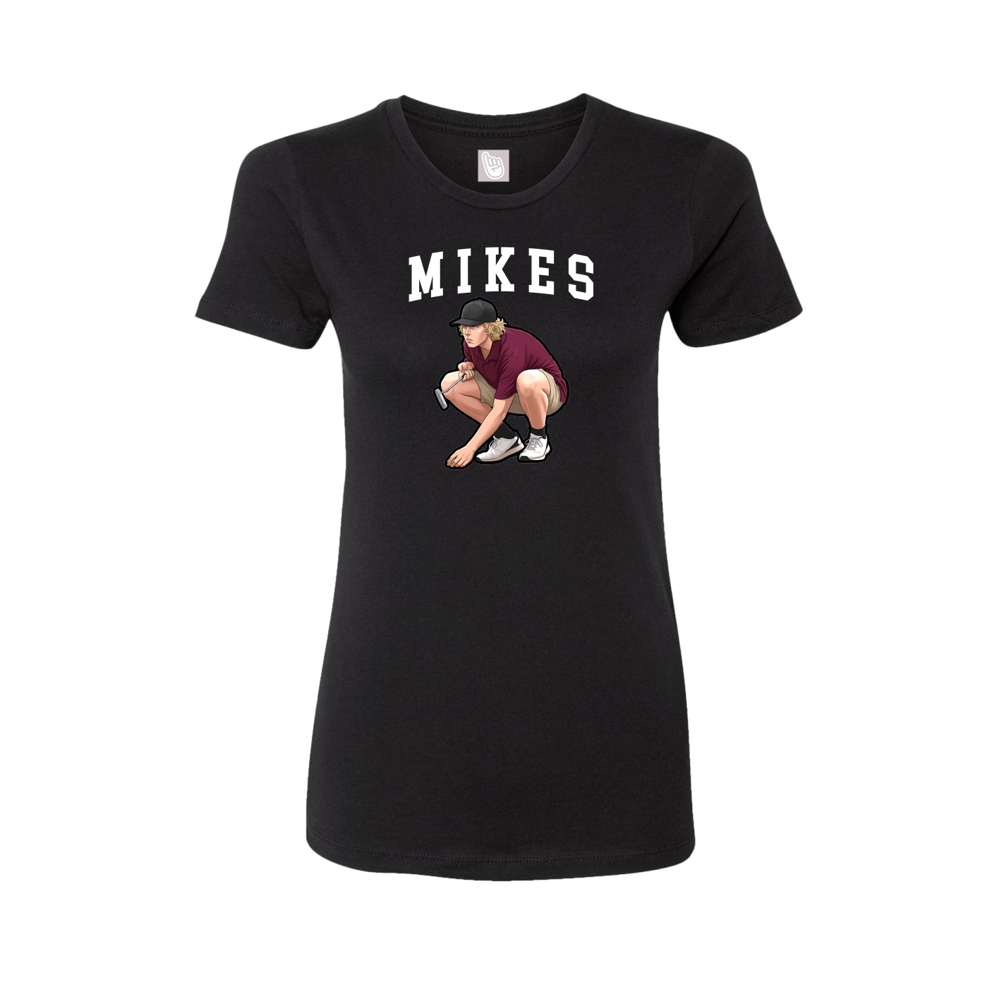 Fitted Women's Tee — Shirsey in Black