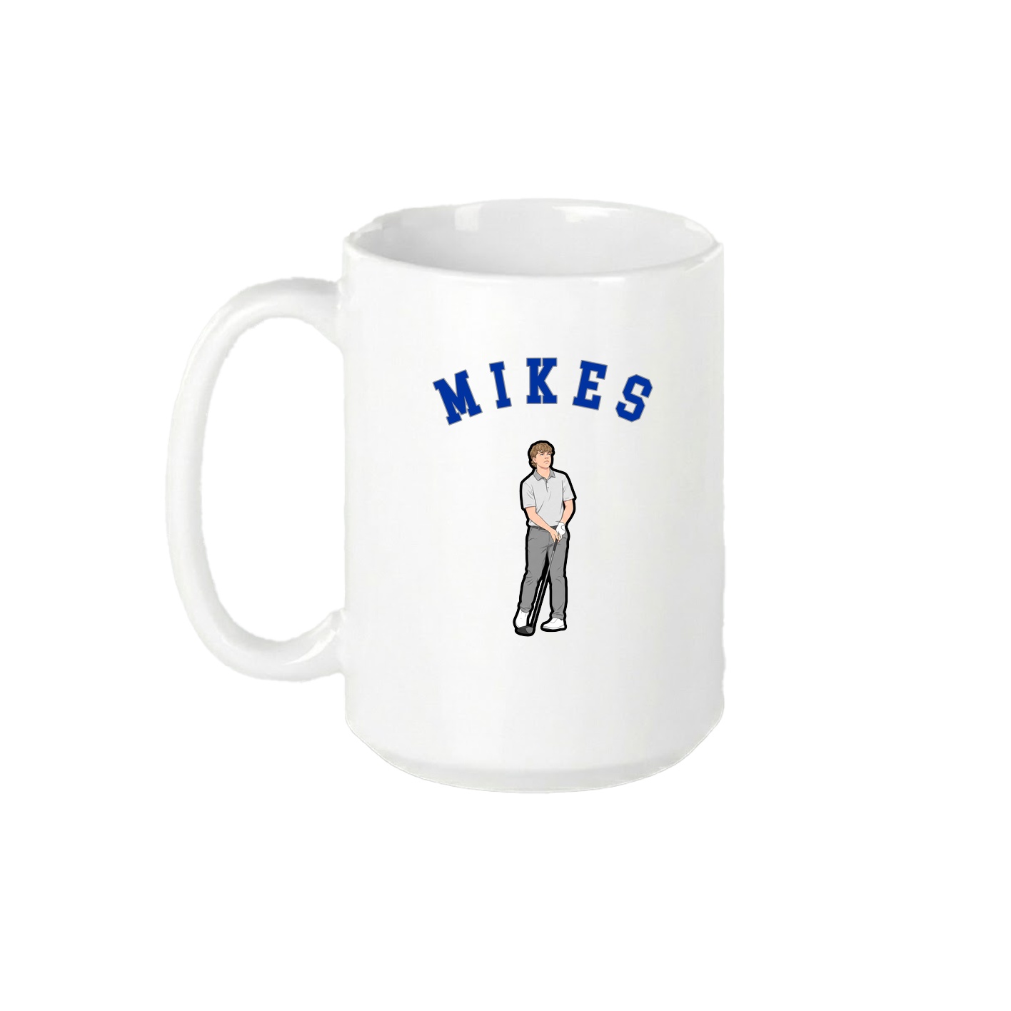 15oz Coffee Mug — Shirsey Arch in White