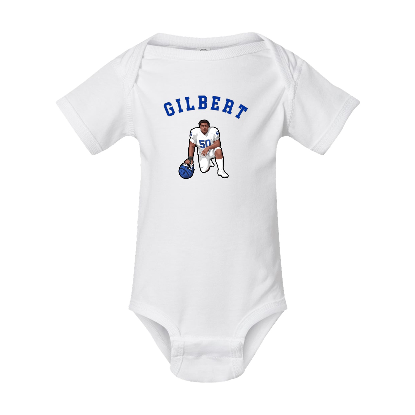 Baby Onesie — Shirsey Arch in White