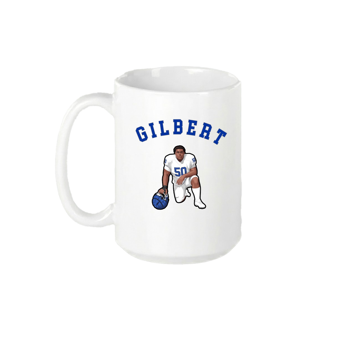 15oz Coffee Mug — Shirsey Arch in White