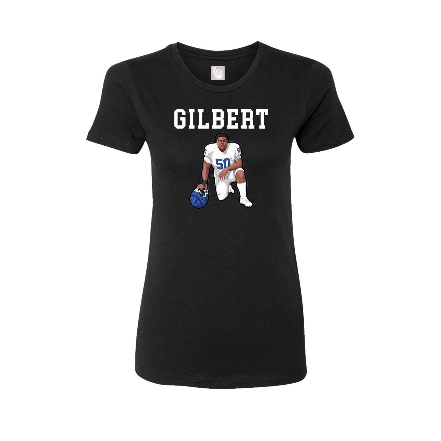 Fitted Women's Tee — Shirsey in Black