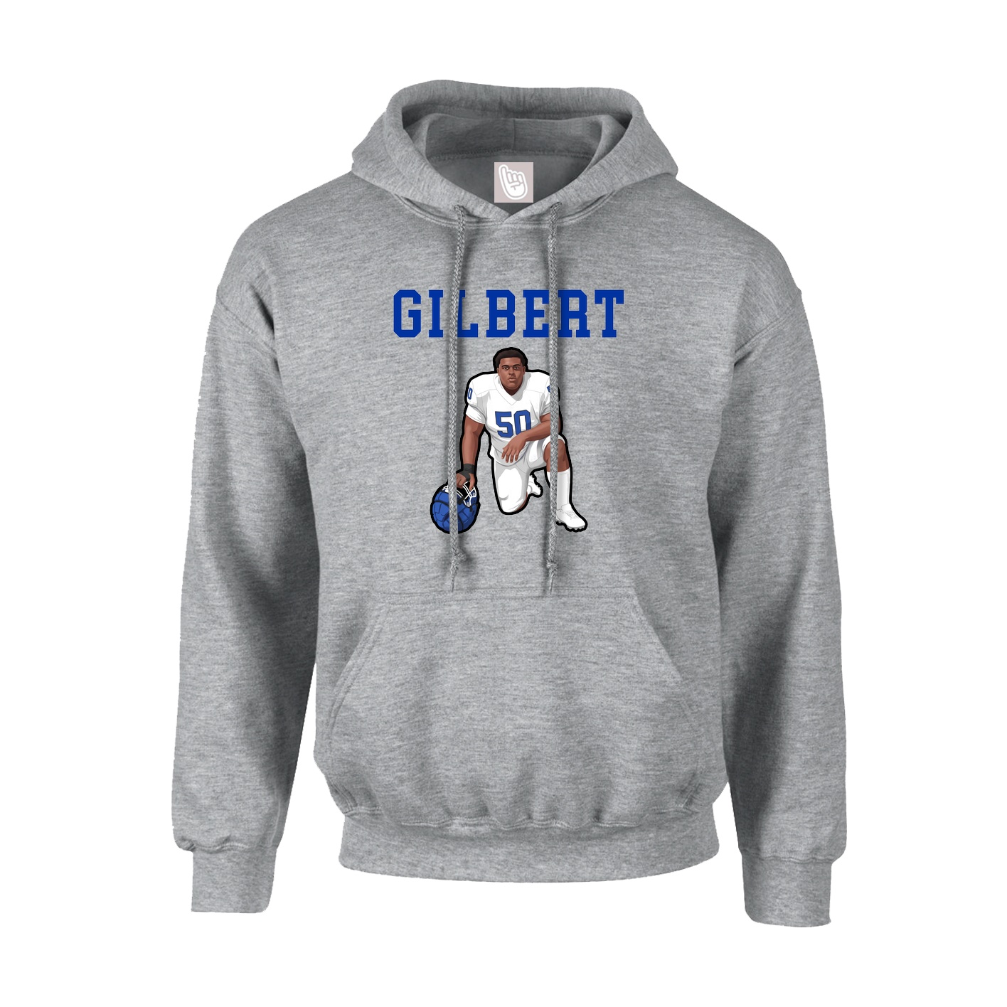Hoodie — Shirsey in Grey