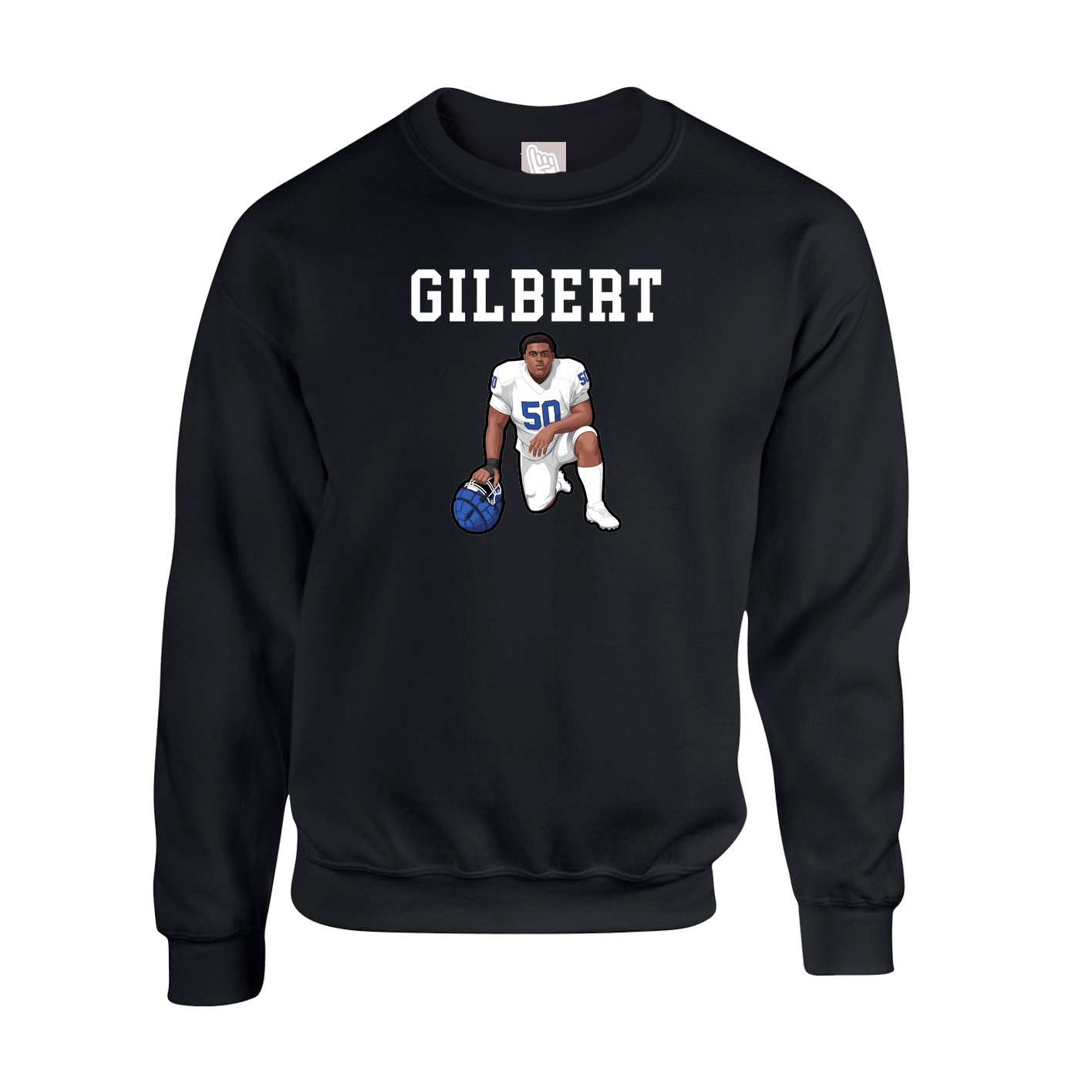 Fleece Crew — Shirsey in Black