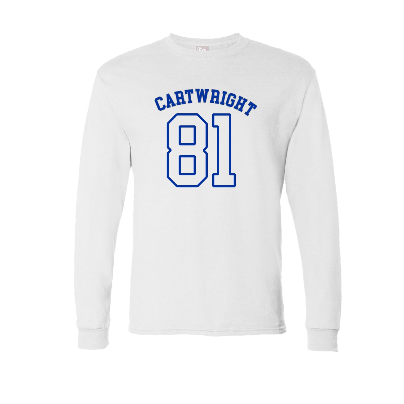 Long Sleeve Tee — Shirsey Arch in White