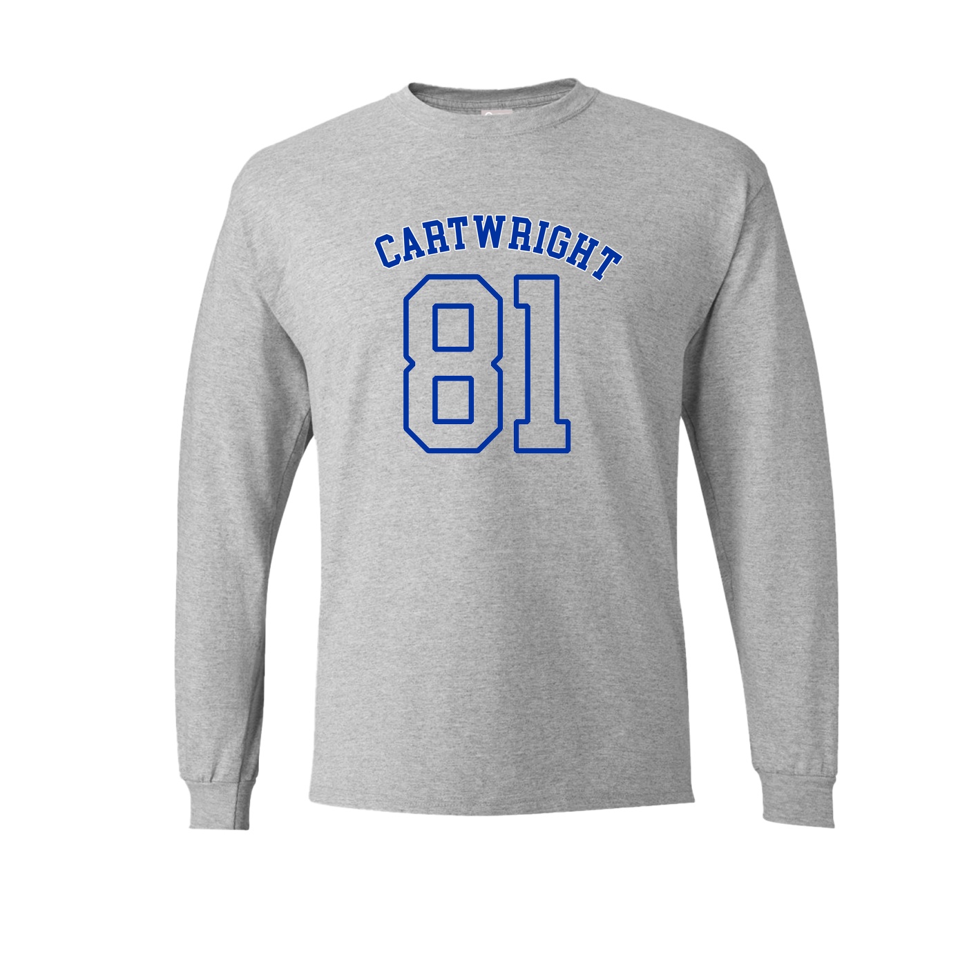 Long Sleeve Tee — Shirsey Arch in Grey