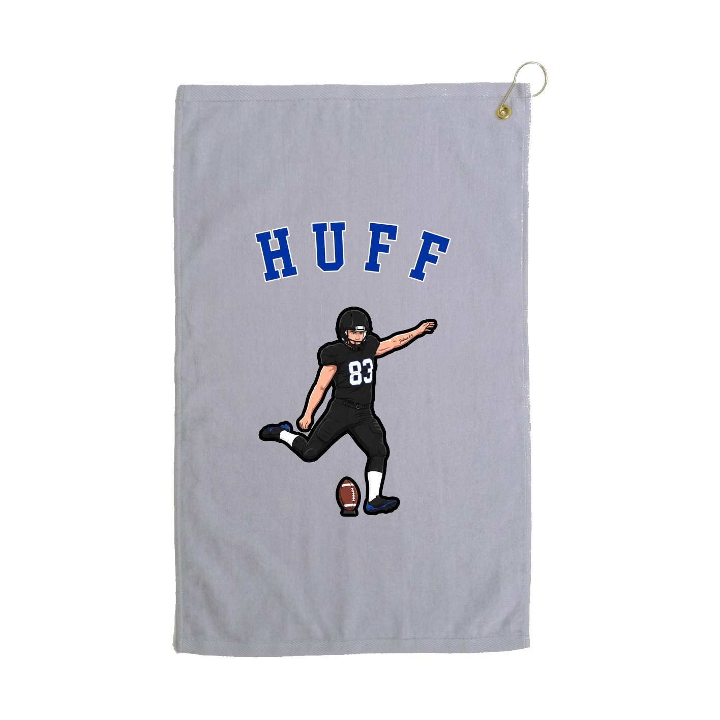 Golf Towel — Shirsey Arch in Grey