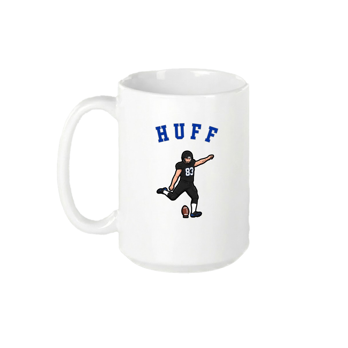 15oz Coffee Mug — Shirsey Arch in White