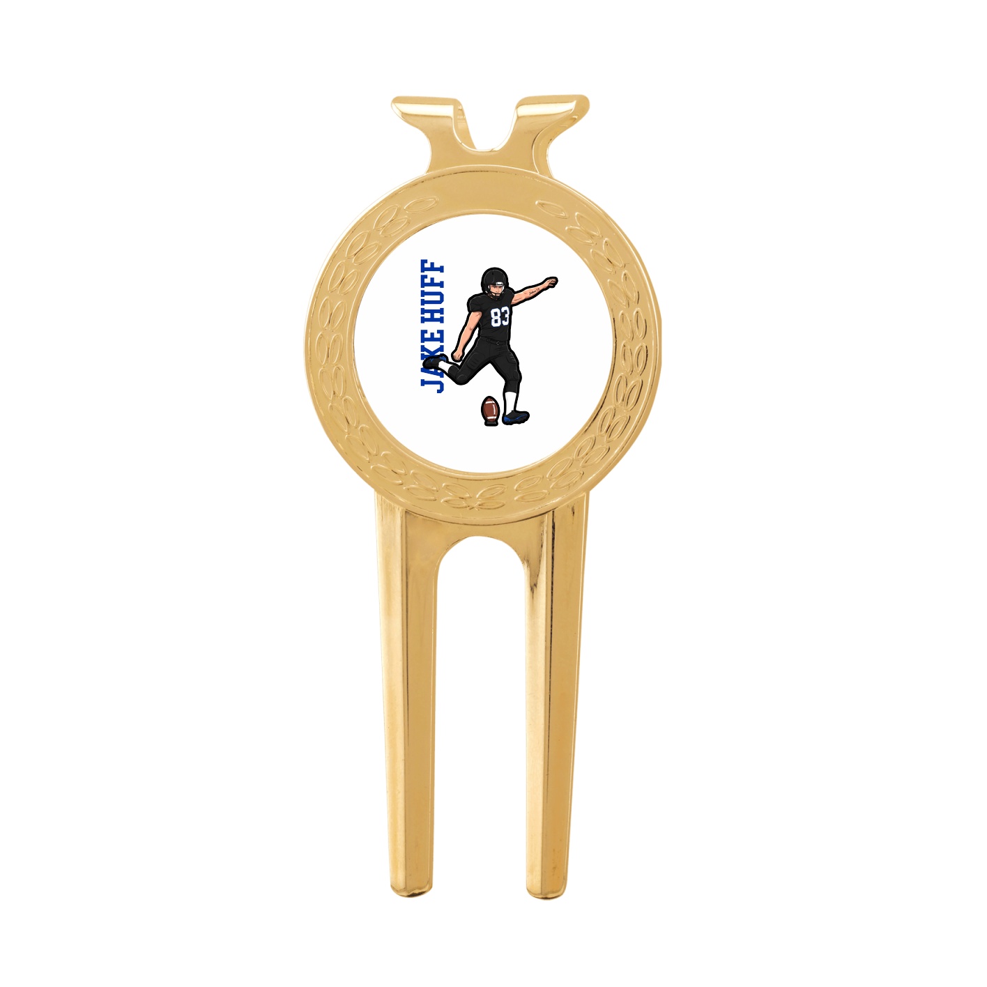 Divot Tool with Ball Marker — Name Vertical in Classic