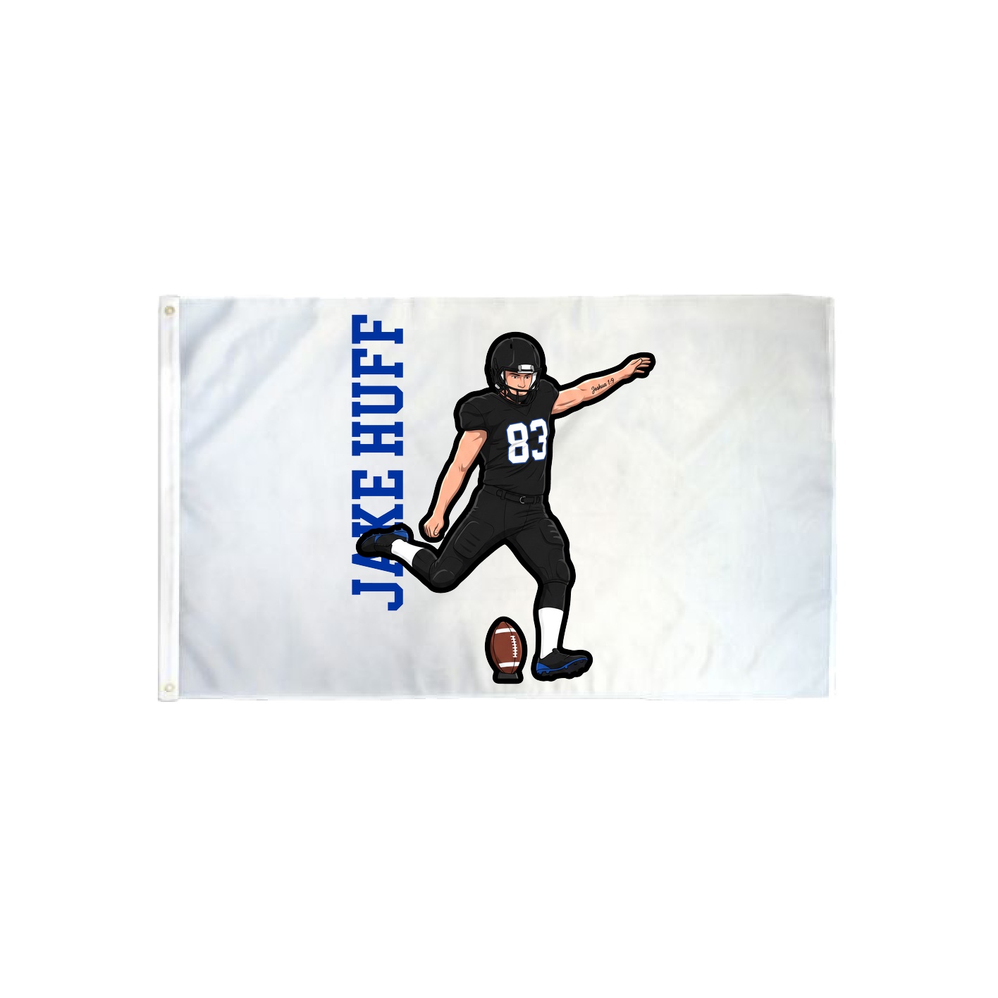 3x5 Flag — Name Vertical in Classic