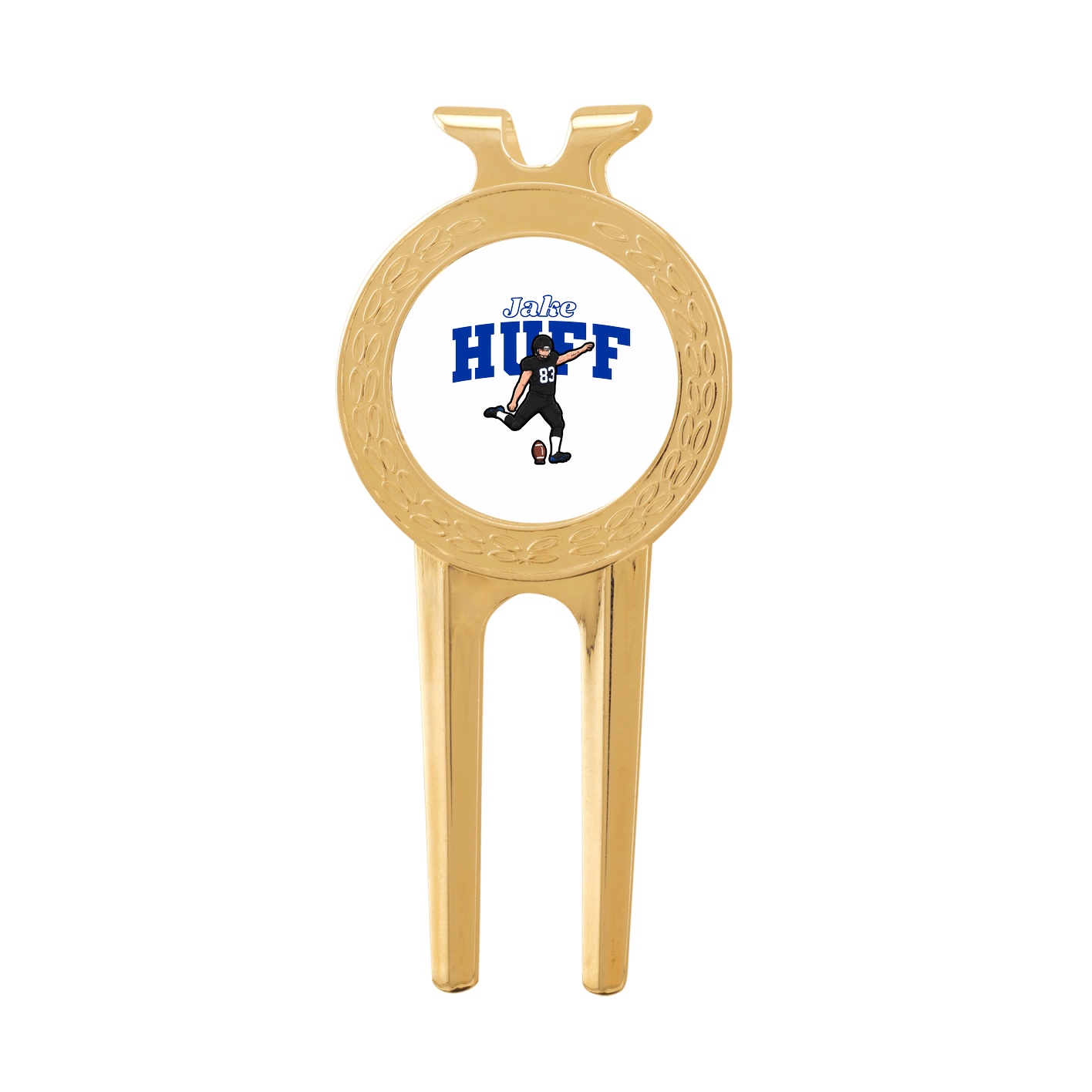 Divot Tool with Ball Marker — Name Arch in Classic