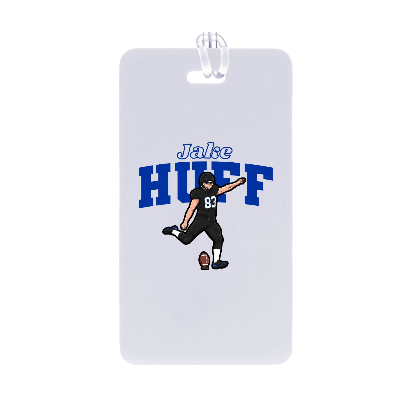 Bag Tag — Name Arch in Classic